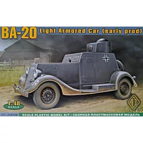   ACE BA-20 light armored car, early prod. – páncélautó makett 1:48