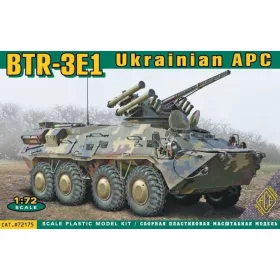   ACE BTR-3E1 Ukrainian armored personnel carr – páncélozott szállító harcjármű makett 1:72