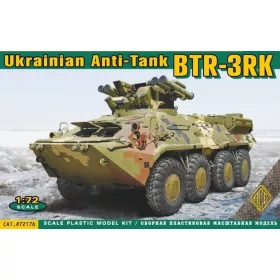   ACE BTR-3RK Ukrainian anti-tank vehicle – páncélvadász makett 1:72