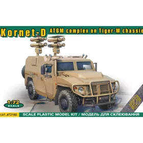   ACE Kornet-D ATGM complex on Tiger-M chassie – páncélvadász makett 1:72