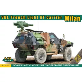   ACE Milan VBL Franch Light AT carrier – páncélvadász makett 1:72