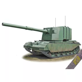   ACE FV-4005 183mm on Centurion hull – páncélvadász makett 1:72