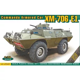   ACE XM-706 E1 Commando Armored Car – páncélautó makett 1:72