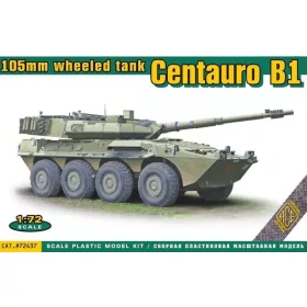   ACE Centauro B1 105mm wheeled tank – kerekes páncélvadász makett 1:72
