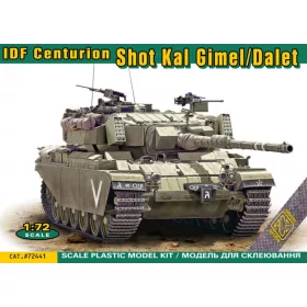   ACE IDF Centurion Shot Kal Gimel/Dalet – harckocsi makett 1:72