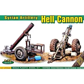   ACE Hell Cannon Syrian Artillery – tüzérségi löveg makett 1:72
