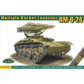  ACE BM-8-24 multiple rocket launcher – rakéta-sorozatvető makett 1:72