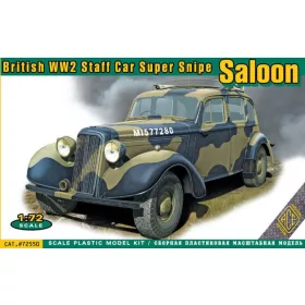   ACE Super Snipe Saloon British Staff Car WW2 – személyautó makett 1:72