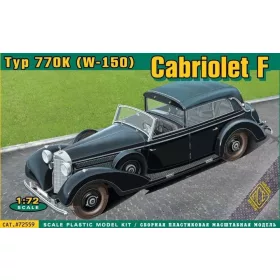   ACE Typ 770K (W-150) Cabriolet F. – személyautó makett 1:72