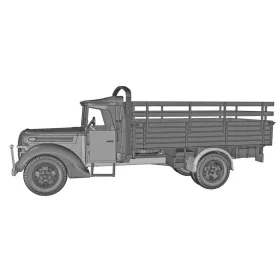   ACE G917T 3t German cargo truck (m.1939 soft cab) – teherautó makett 1:72