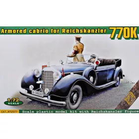   ACE Typ 770K armored cabrio for Reichskanzler – páncélozott személyautó makett 1:72