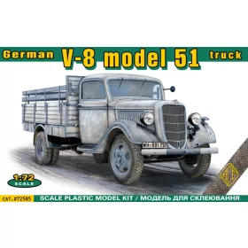 ACE V-8 model 51 German truck – teherautó makett 1:72