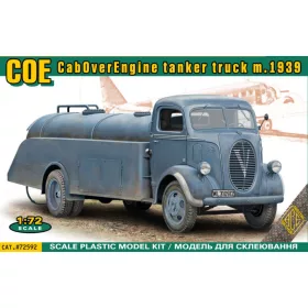   ACE COE (CabOverEngine) tanker truck m.1939 – teherautó makett 1:72