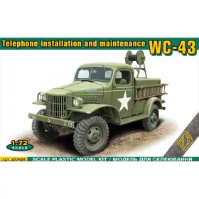   ACE WC-43 (T 215) Telephone installation and maintenance truck – teherautó makett 1:72