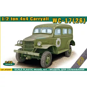   ACE WC-17(26) 1/2 ton 4x4 carryall – teherautó makett 1:72