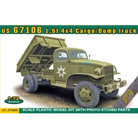   ACE US G7106 1,5t 4x4 Cargo/Dump truck – teherautó makett 1:72