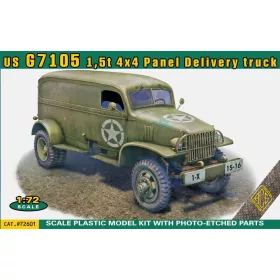   ACE US G7105 1,5t 4x4 Panel Delivery truck – teherautó makett 1:72