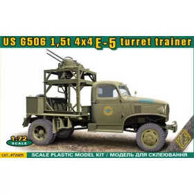   ACE US G506 1,5t 4x4 E-5 turret trainer – teherautó makett 1:72