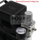 FENGDA Premium Mini airbrush compressor- Mini csendes - egyhengeres airbrush kompresszor dupla hűtéssel AG-420