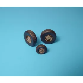 Aires Arado Ar 234 Räder für Hasegawa Bausatz - kerekek