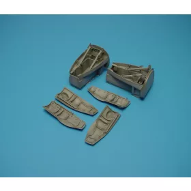   Aires Bristol Beaufighter Fahrwerkschächte für Tamiya Bausatz. - futóműaknák