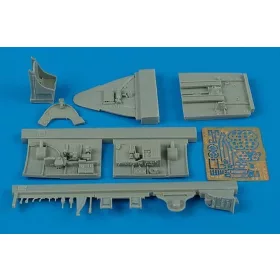   Aires F6F-5 Hellcat cockpit set Für Eduard Bausatz - cockpitkészlet