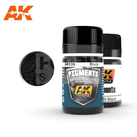 Ak-Interactive BLACK pigment AK039