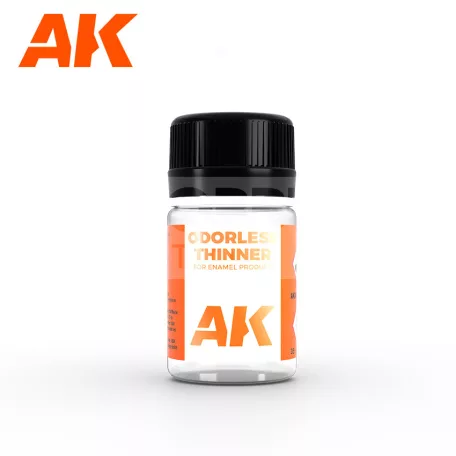 AK-Interactive ODORLESS THINNER - Szagtalan hígító olajfestékekhez 35 ML AK049