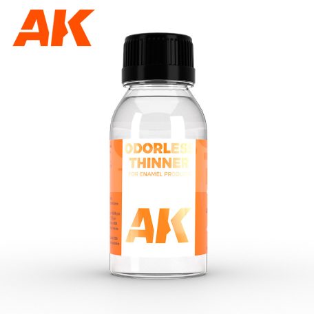 AK-Interactive ODORLESS THINNER - Szagtalan hígító olajfestékekhez 100 ML AK050