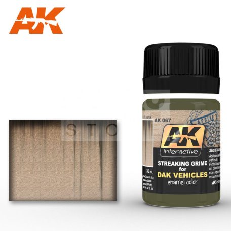 AK-Interactive STREAKING GRIME FOR DAK VEHICLES 35 ml AK067