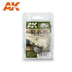   AK-Interactive AFRICA KORPS WEATHERING SET - koszoló szett AK068