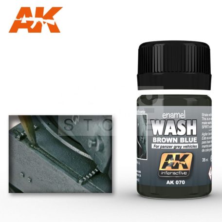 AK-Interactive WASH FOR PANZER GREY 35 ml AK070