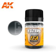 AK-Interactive BLUE FOR PANZER GREY 35 ml AK071