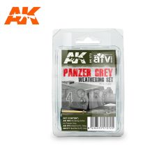   AK-Interactive EARLY PANZERS WEATHERING SET - koszoló szett AK072