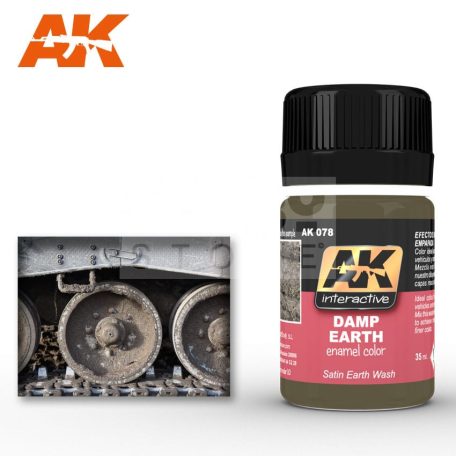 AK-Interactive DAMP EARTH 35 ml AK078