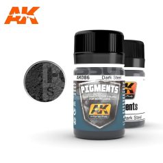 Ak-Interactive DARK STEEL pigment AK086