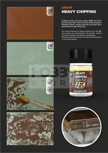 AK-Interactive HEAVY EFFECTS ACRYLIC FLUID 35 ml AK089