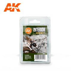  AK-Interactive INTERIOR WEATHERING SET - koszoló szett AK091