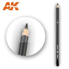   AK-Interactive Weathering Pencil - BLACK - Fekete színű akvarell ceruza - AK10001
