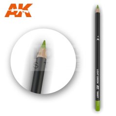   AK-Interactive Weathering Pencil - LIGHT GREEN - Világoszöld színű akvarell ceruza - AK10007