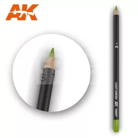   AK-Interactive Weathering Pencil - LIGHT GREEN - Világoszöld színű akvarell ceruza - AK10007