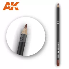   AK-Interactive Weathering Pencil - DARK RUST - Sötét rozsda színű akvarell ceruza - AK10013