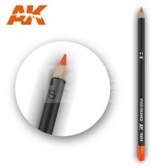   AK-Interactive Weathering Pencil - VIVID ORANGE - Élénk narancs színű akvarell ceruza - AK10015