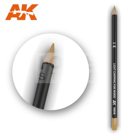 AK-Interactive Weathering Pencil - LIGHT CHIPPING FOR WOOD akvarell ceruza - AK10016