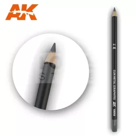   AK-Interactive Weathering Pencil - GUN METAL (GRAPHITE) - Grafit színű akvarell ceruza - AK10018