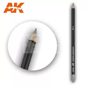   AK-Interactive Weathering Pencil - CONCRETE MARKS - Beton színű akvarell ceruza - AK10027
