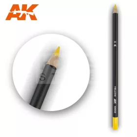   AK-Interactive Weathering Pencil - YELLOW - Sárga színű akvarell ceruza - AK10032