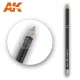 AK-Interactive Weathering Pencil - ALUMINIUM - Alumínium színű akvarell ceruza - AK10033