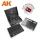 AK-Interactive Weathering Pencil - DELUXE EDITION BOX akvarell ceruza szett 37 darabos - AK10047
