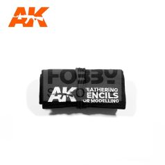   AK-Interactive Weathering Pencil - WEATHERING PENCILS FULL RANGE CLOTH CASE - akvarell ceruza szett 37 darabos - AK10048